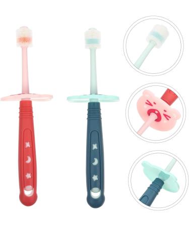 Buy TOVINANNA 6 Pack Silicone Baby Toothbrush | 360 Children s Travel Toothbrush for Oral Care - Buy Online on GoSupps.com