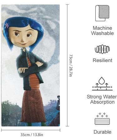 Woodenyme Co.ra.line Microfiber Washcloths Towel - Soft & Absorbent Bath Towels | 28.7 x 13.8 Inches - Buy Online on GoSupps.com