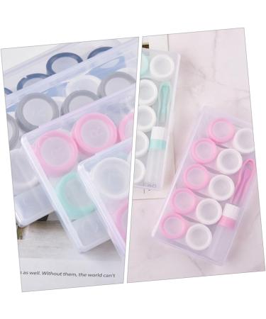 Partykindom Travel Contact Lens Storage Box | 6-Sentence Colored Contact Lens Case | Durable & Compact Contact Lens Container - Buy Online on GoSupps.com