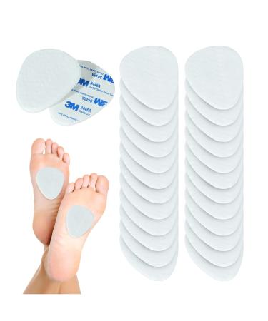 TXL Active Metatarsal Pads – 12 Pairs of Metatarsal Pads for Women and Men – Strong 3M Adhesive Strips Foot Pads for Shoes – Premium Wool Felt Arch Pads – Soft and Comfortable – Non-Slip Surface