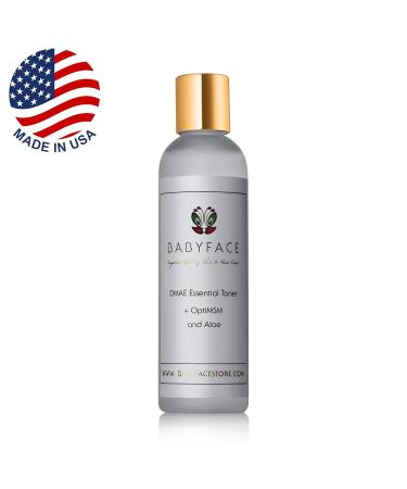 Buy Babyface DMAE Essential Firming Toner with OptiMSM & Aloe - 4.4 oz | International Shipping Available - Buy Online on GoSupps.com