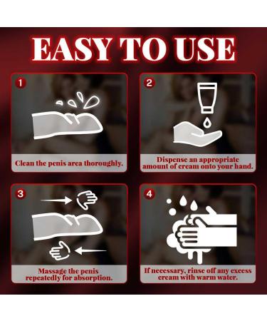 Pinnoocy Male Enhancement Cream Body Cream for Private Part Men's Re-Vitalize Enlargement Cream Enhance Size and Performance Get Bigger Thicker and Stronger - Buy Online on GoSupps.com