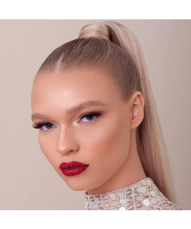 BEAUTYBLVD Glitter Lips Kit - Ruby Slippers | Waterproof, Smudge Proof, Long Lasting | Cruelty Free - Buy Online on GoSupps.com