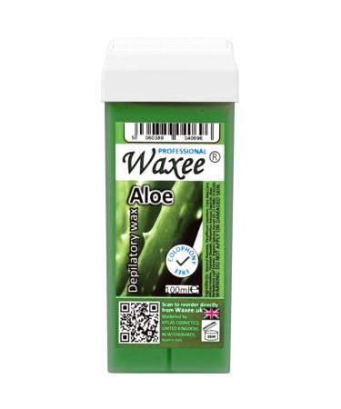 100ml Roll on Roller Wax Cartridge Refill Hair Removal Depilatory Waxee (Aloe)