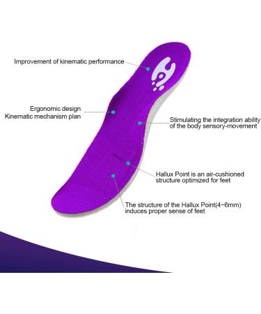 Dr. Lee's Hallux Magic Insole - Arch Support & Pain Relief for Men & Women (L Purple) - Buy Online on GoSupps.com