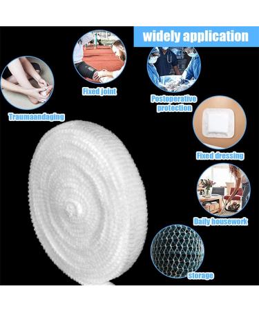 Elastic Net Wound Dressing Bandage 7m - Breathable Tubular Gauze for Adults & Kids - Buy Online on GoSupps.com