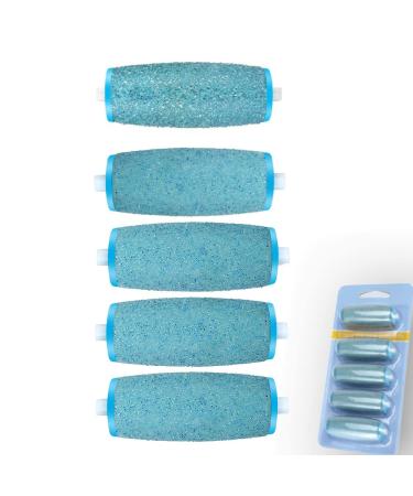 Electronic Foot File Replacements for Amope Pedi Perfect  Callus Remover Refills 1 Extra&4 Regular Contains Shell Powder