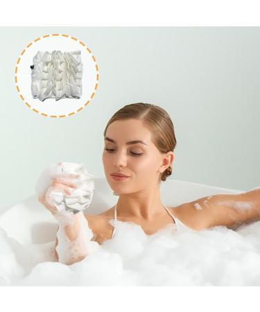 Bath Ball - Body Wash Sponge Scrubber - Shower Pouf Shower Scrubber Body Care Sponge Shower Accessories for Women Men - Buy Online on GoSupps.com