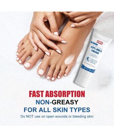 Urea 40% Foot Cream Cracked Heel Repair Cream For Feet and Hands Callus Remover For Dry And Hard Skin Urea Cream for Hand Foot Body Care 50g - Buy Online on GoSupps.com