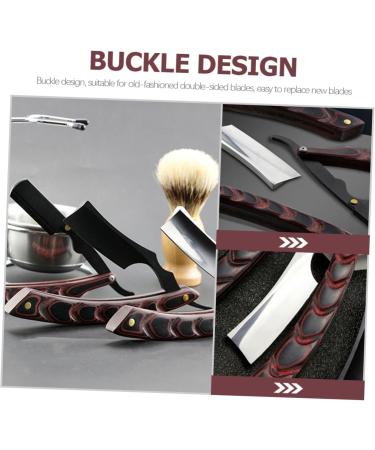 Angoily Manual Shaver Tool - Old Fashioned Mecarta Man Scraper for Precision Grooming | International Shipping Available - Buy Online on GoSupps.com