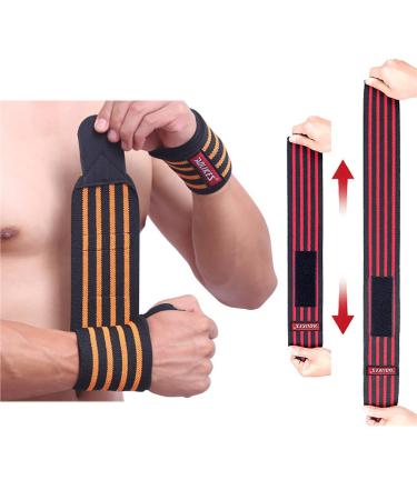 BOSREROY Adjustable Wrist Support Strap with Thumb Loop - Non-Slip Fashion Wrap for Sprains Tendonitis & Arthritis - Stretchy Unisex Design - International Shipping Available - Buy Online on GoSupps.com