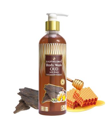 Body Wash OUD with Honey - Anti-Aging Exfoliant for All Skin Types | 300ml | Unisex | Loofah Free - Buy Online on GoSupps.com