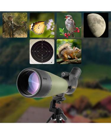 Gosky 20-60X80 Porro Prism Spotting Scope | Waterproof for Bird Watching, Target Shooting, Archery, Outdoor Activities | Includes Tripod & Digiscoping Adapter - Buy Online on GoSupps.com