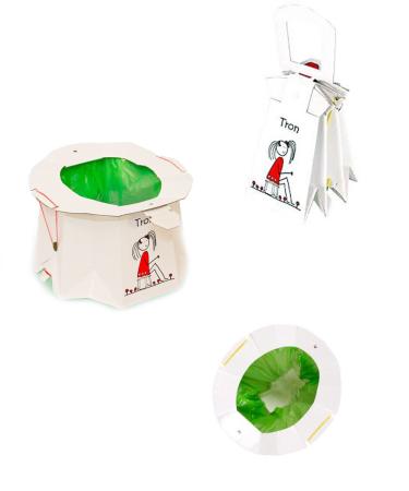 Travel Potty Set for Kids (Up to 30 kg) - Disposable 3-Pack | Kamiustore - Buy Online on GoSupps.com