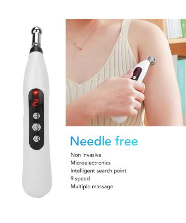 ANGGREK Electronic Acupuncture Pen - 9 Speed Microelectronic Energy Relief for Neck & Arm | International Shipping - Buy Online on GoSupps.com
