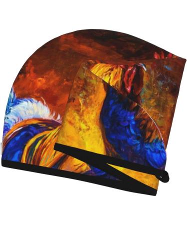 Colorful Microfiber Hair Towel for Women - Super Absorbent Coral Velvet Wrap for Long Curly & Thick Hair - Quick Dry Cap - Buy Online on GoSupps.com