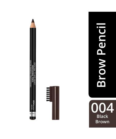 Rimmel Professional Eyebrow Black Brown 0.05oz - Long-Lasting Brow Definer - Buy Online on GoSupps.com