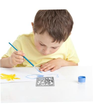 NUOBESTY Floor Painting Spray Paper Stencils Canvas Out Reusable Fabric Stainless Camouflage Cover B As Shown 8.50X5.50X0.20CM - Buy Online on GoSupps.com