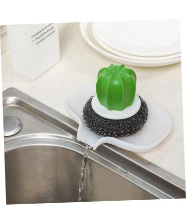 Ciieeo 4 Pcs Box Silicone Soap Dish Silicone Bar Soap Holder Tub Soap Holder for Bathroom White Sink Bath Soap Liquid Kitchen Accesories Case Shower Sponge Dish Household Silica Gel - Buy Online on GoSupps.com