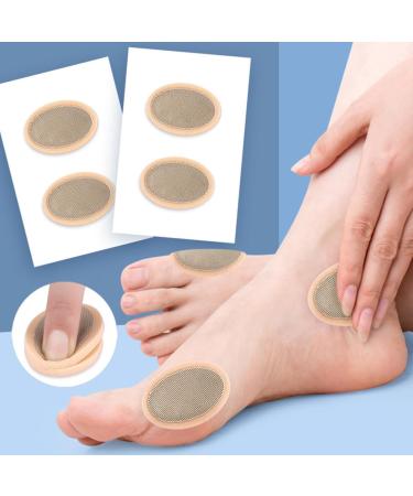 POPETPOP 3 Sheets Adhesive Sole pad Emulsion Footsteps Corn Stickers Foot Foot Care Patch Foot Protectors for Shoes Stickers Cotton Nursing Stickers Corn Sticker Shoe - Buy Online on GoSupps.com