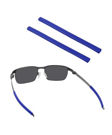 BlazerBuck Replacement Ear Socks for Oakley Tincup OX3184 / Tincup 0.5 OX5099 Glasses Blue
