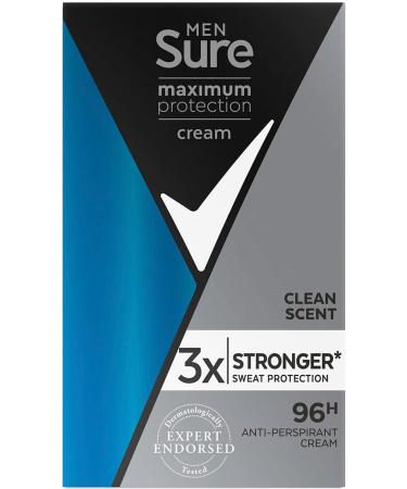 Sure Maximum Protection Clean Scent Deodorant Stick Pack for Couples - Pack of 6 x 45ml sticks (3 x Sure Maximum Protection Men 3 x Sure Maximum Protection Women) - Buy Online on GoSupps.com