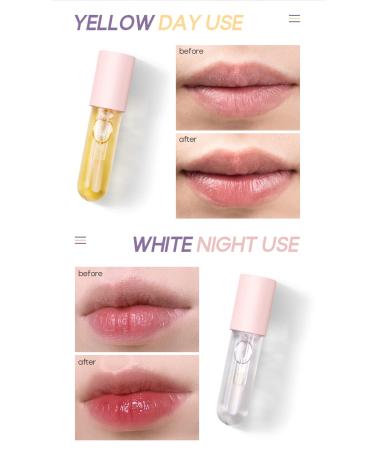 Alkcam Natural Lip Plumping Serum | Lip Enhancer & Care Mask | Moisturizing, Reducing Fine Lines | Day & Night Treatment (Upgraded Style) - Buy Online on GoSupps.com
