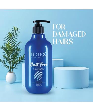  Totex TOTEX Salt Free Shampoo 500ml Unisex Hair Care For Damaged Hair - Buy Online on GoSupps.com