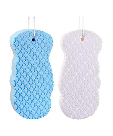 Dytabepl 4-Piece Super Exfoliating Shower Sponge Set - 4 Color Variety - Buy Online on GoSupps.com