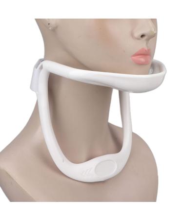 Halswill posture corrector for neck pain and support neck support naked naked cervical traction neck hump correction decompression of the spine correct (white)