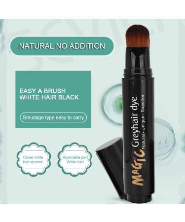 20ml Disposable Hair Dye Pen - Instant White Hair Coverage for Men & Women | Black Color - Buy Online on GoSupps.com