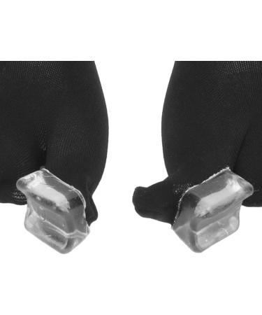 Bunion Relief Toe Separator Socks for Women - Portable & Ergonomic Design - Travel-Friendly (Black) - Buy Online on GoSupps.com