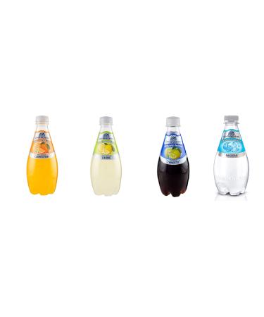 Test pack San Benedetto Prima Spremitura Clementina Limone Chinotto Gassosa Passione Italiana PET 12x 40cl Soda 100% carbonated Italian drink oranges Lemonade