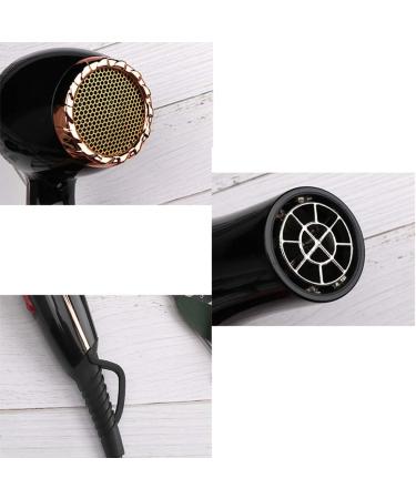 Professional Hair Dryer Ionic Hairdryer 1600W Hair Dryer for Women 2 Speed 3 Heat Settings and Cool Shot Button with 2 Nozzles Negative Ion and Constant Temperature for a Frizz Free Shine Hair Care - Buy Online on GoSupps.com