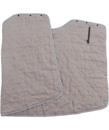 USB Heated Scarf - Gray 3 Speeds | Comfortable Portable Blanket for Camping & Office - Buy Online on GoSupps.com