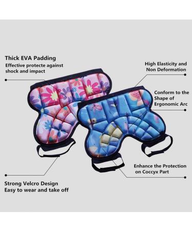 Topeter Kids Hip Protection Shorts | Skate Butt Pad Cushion for Sports | Red - Buy Online on GoSupps.com