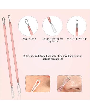 Acne Needle 5Pcs Acne Needle Pimple Tweezers Extractor Blackhead Remover Comedone Extractor Tool Blackheads Treatment (Color : 5pcs Gold) - Buy Online on GoSupps.com