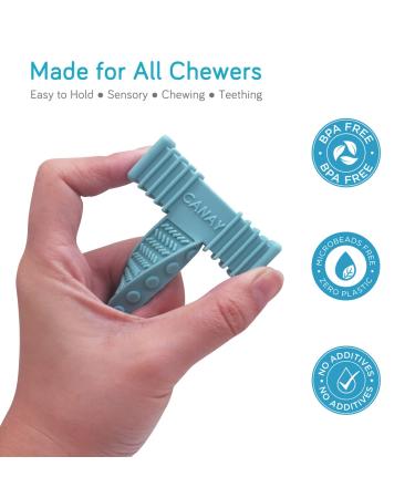 Sensory Chew Toys for Autistic Children - Silicone Teether Sticks (4 Pack) - Oral Motor Stimulation for ADHD and SPD - Buy Online on GoSupps.com