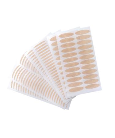 Didiseaon 60 Sheets Stickers Lace Eyelid Sticker Lace Double Eyelid Sticker Adhesive Tape Makeup Tools Man M As Shown