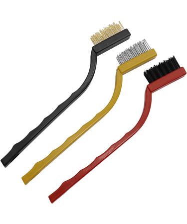 Stove Brush Metal Fiber Brush Strong Decontamination Small Gap Kitchen Tools - Buy Online on GoSupps.com