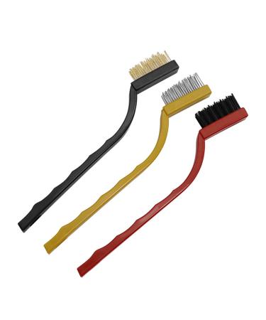 Stove Brush Metal Fiber Brush Strong Decontamination Small Gap Kitchen Tools