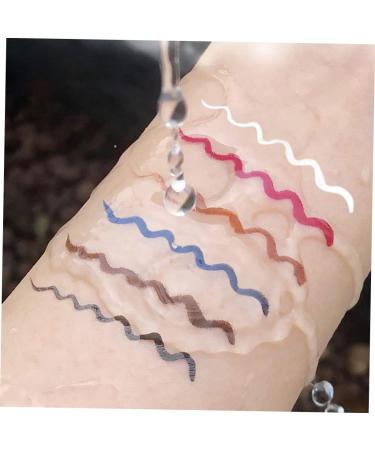 Ipetboom 6pcs Red Eyeliner Pencil Makeup Eye Liners Make up Girls Liquid Eyeliner Cosmetic Lasting Template - Buy Online on GoSupps.com