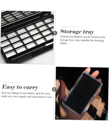3Pcs Box Portion tray plastic pallets refillable eyeshadow Cosmetics DIY Supplies - Buy Online on GoSupps.com