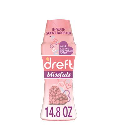 Dreft Blissfuls Laundry Scent Booster Beads for Washer, Baby Fresh Scent, 14.8 Oz