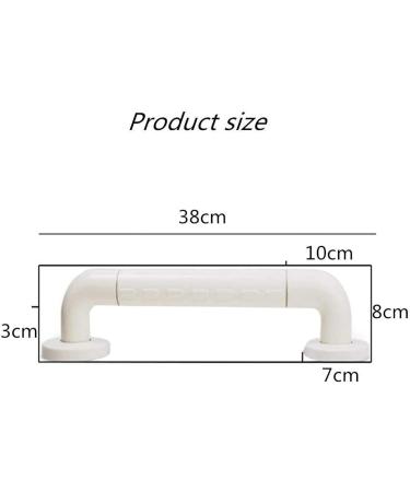 Bathroom Grab Bar Balance Bar No Slip Grab Bar Anti-fall Handrail Injury Senior Assist Concealed Mount Handle For Handicap erly - Buy Online on GoSupps.com