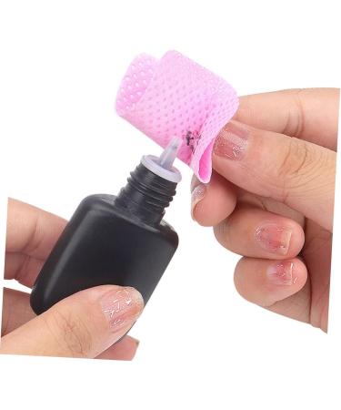  SOESFOUFU 400 Sheets Nail Art Supplies and Eyelash 400 Pieces Cleaning Glue for Lashes Nail Polish Remover Glue Wipes Eyelash Extensions Clean - Buy Online on GoSupps.com