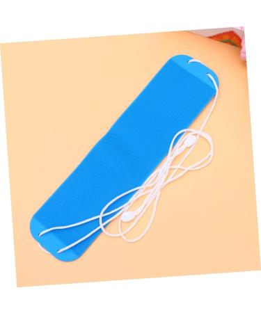 Healvian Silicone Body Scrubber Towel - Pull Back Strip Exfoliator Loofah Brush for Shower & Bath - Buy Online on GoSupps.com