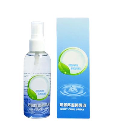 Buerfu Rapid Cooling Mist Spray - Skin-Friendly Instant Cool Spray Soothing Summer Spray - Non-sticky Cooling Face Spray Instant Cooling Mist Body Cooler for Women Men