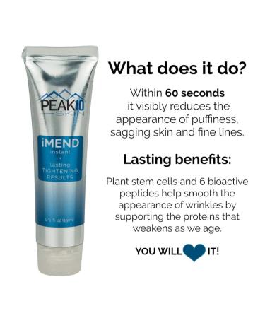 PEAK 10 SKIN iMEND Instant Eye Lift - Tightening Results - 1/2 oz - Buy Online on GoSupps.com