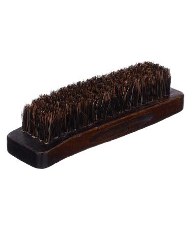 Home Shoes Brushes Wooden Handle Natural Mane Horsehair Shoe Polish Polishing Cleaning Brush Tool Household Cleaning Shoe Brush Bathroom Tool Brush Onecolor